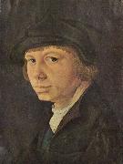Lucas van Leyden Self portrait oil on canvas